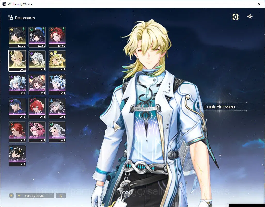 Wuthering Waves Accounts NA|UL 46| 1 Limited [Luuk Herssen RC 4]+Sign| DB L image 2