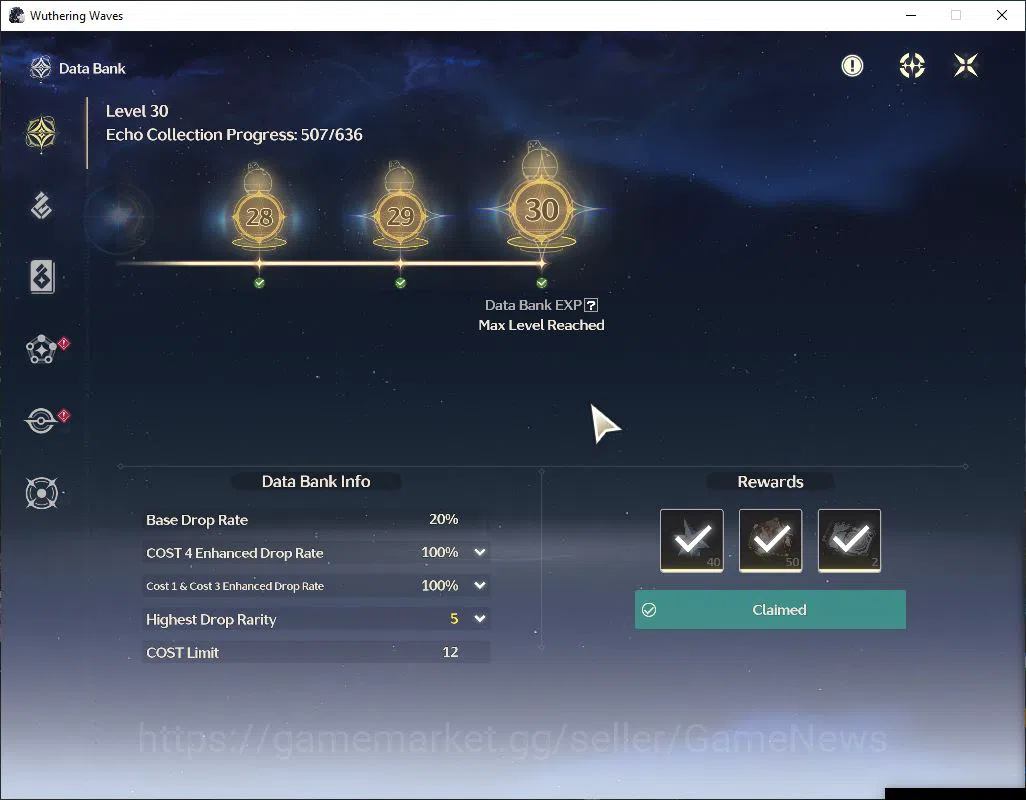 Wuthering Waves Accounts NA|UL 46| 1 Limited [Luuk Herssen RC 4]+Sign| DB L image 4