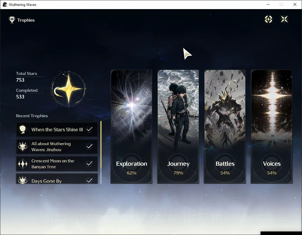 Wuthering Waves Accounts NA|UL 46| 1 Limited [Luuk Herssen RC 4]+Sign| DB L image 5