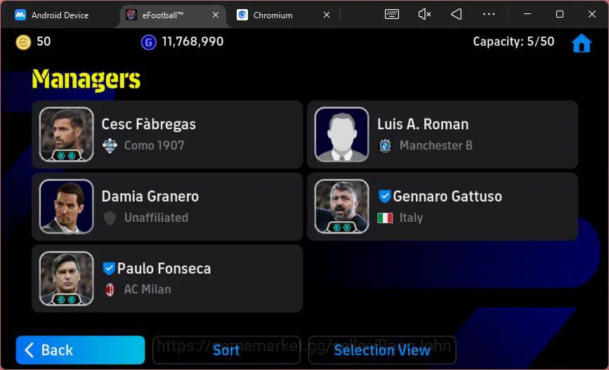 eFootball Accounts Power 3171|Messi'15 Bigtime,O'kahn epic,Xabi Alons image 3