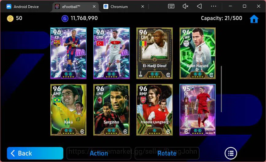 eFootball Accounts Power 3171|Messi'15 Bigtime,O'kahn epic,Xabi Alons image 5