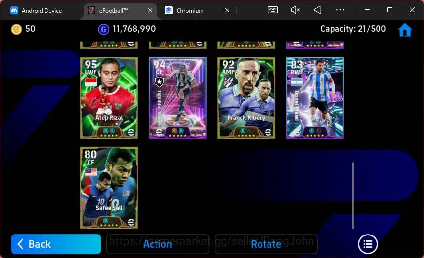 eFootball Accounts Power 3171|Messi'15 Bigtime,O'kahn epic,Xabi Alons image 6