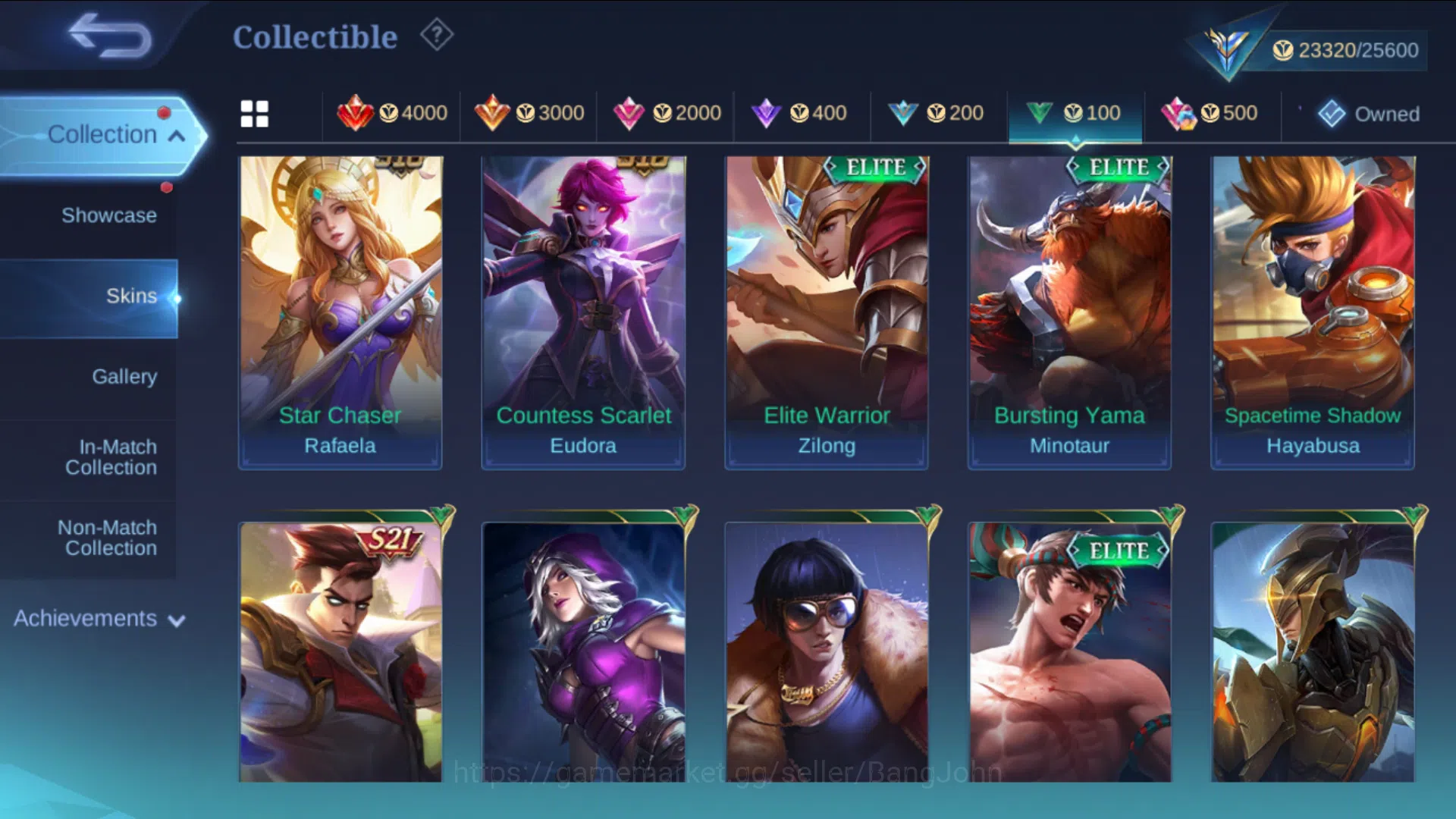 Mobile Legends: Bang Bang Accounts hero 62 | skin 111 | emblem all max | luckybx kimm image 10