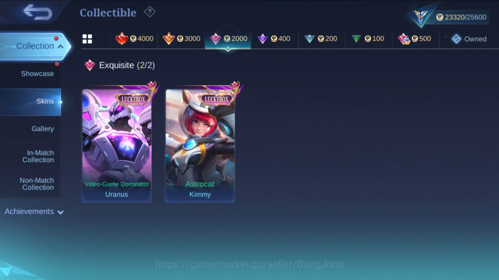 Mobile Legends: Bang Bang Accounts hero 62 | skin 111 | emblem all max | luckybx kimm image 5
