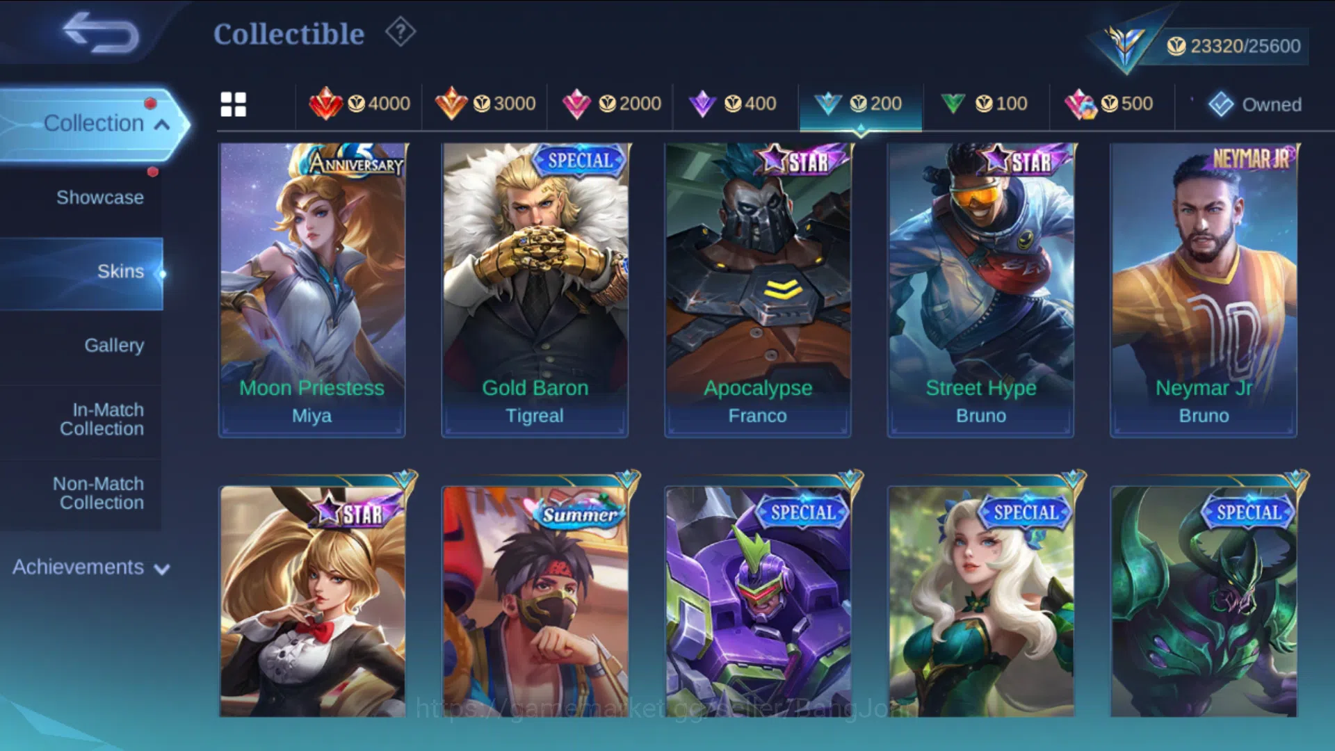 Mobile Legends: Bang Bang Accounts hero 62 | skin 111 | emblem all max | luckybx kimm image 7