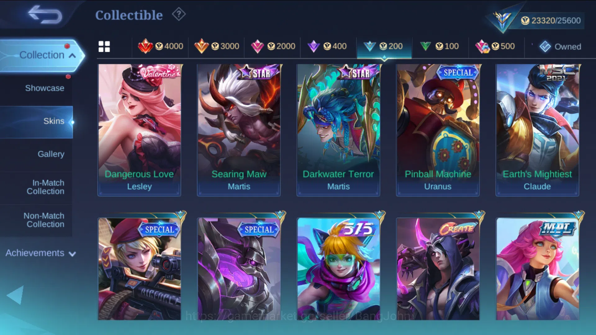 Mobile Legends: Bang Bang Accounts hero 62 | skin 111 | emblem all max | luckybx kimm image 8