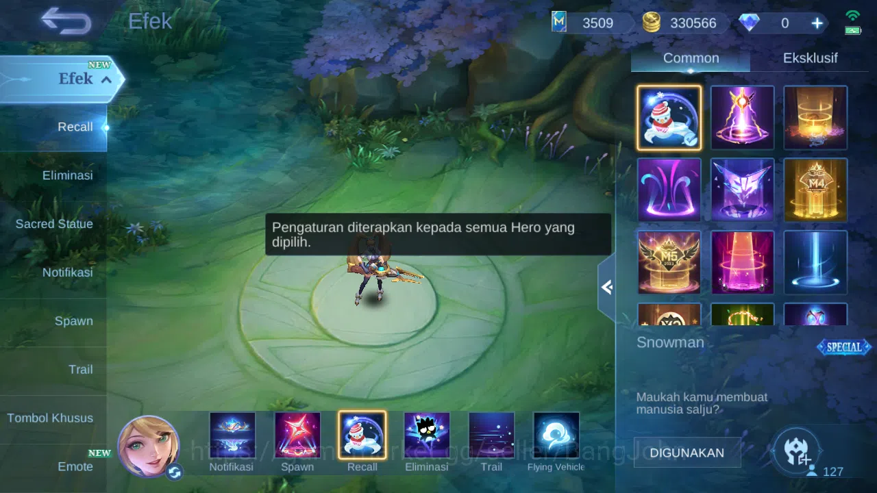 Mobile Legends: Bang Bang Accounts Hero 127 Skin 178 | Mworld Ling | KOF Karina | CC  image 13
