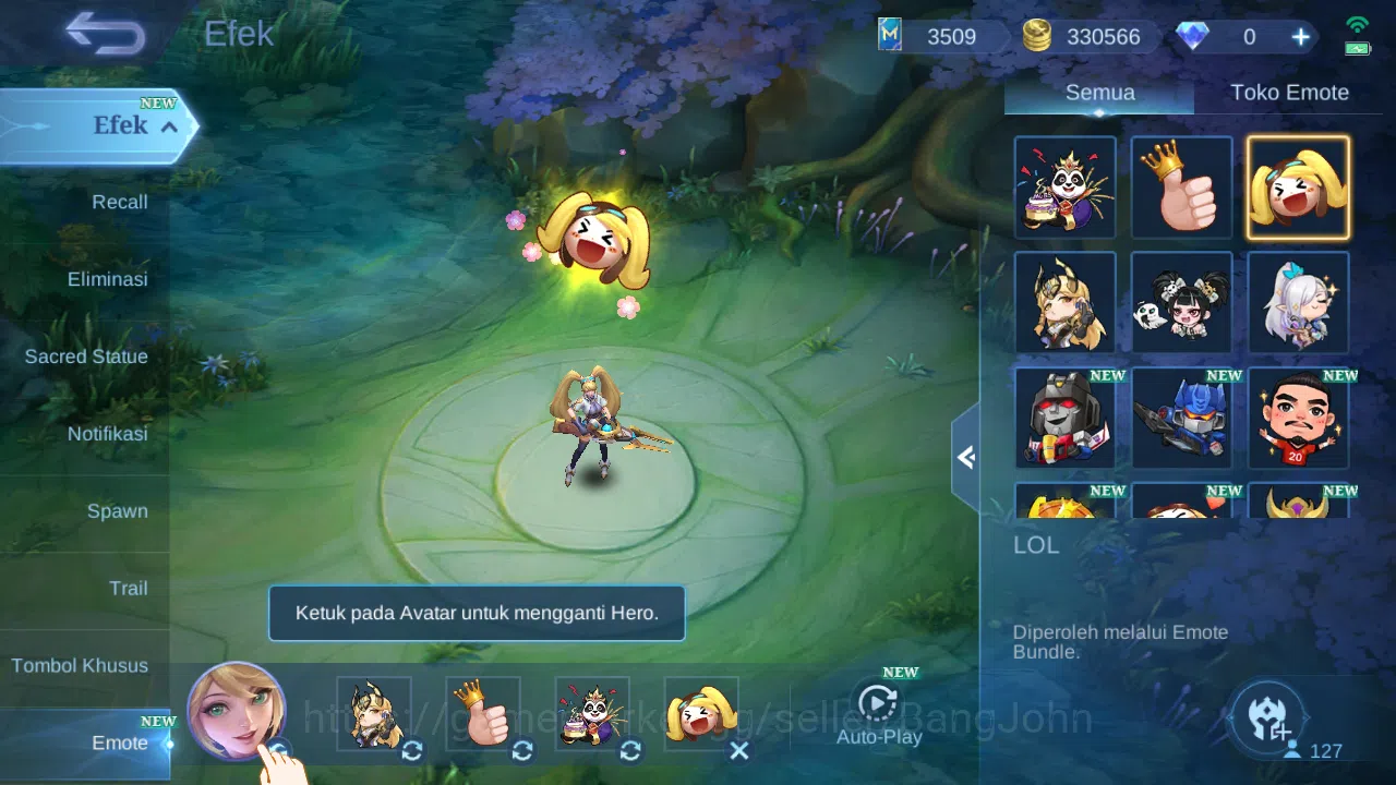 Mobile Legends: Bang Bang Accounts Hero 127 Skin 178 | Mworld Ling | KOF Karina | CC  image 14