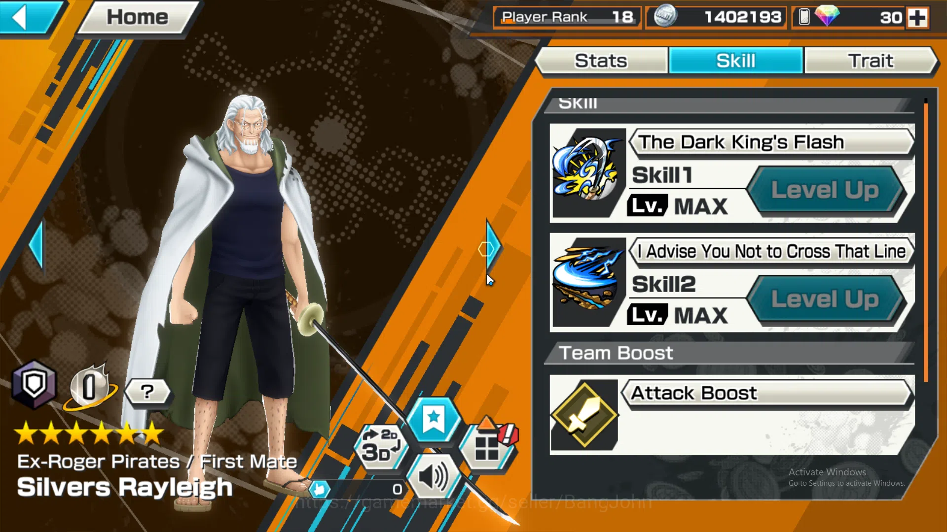 One Piece Bounty Rush Accounts GLOBAL |5 ex, kid n law onighasima, ST saturn, fou image 13