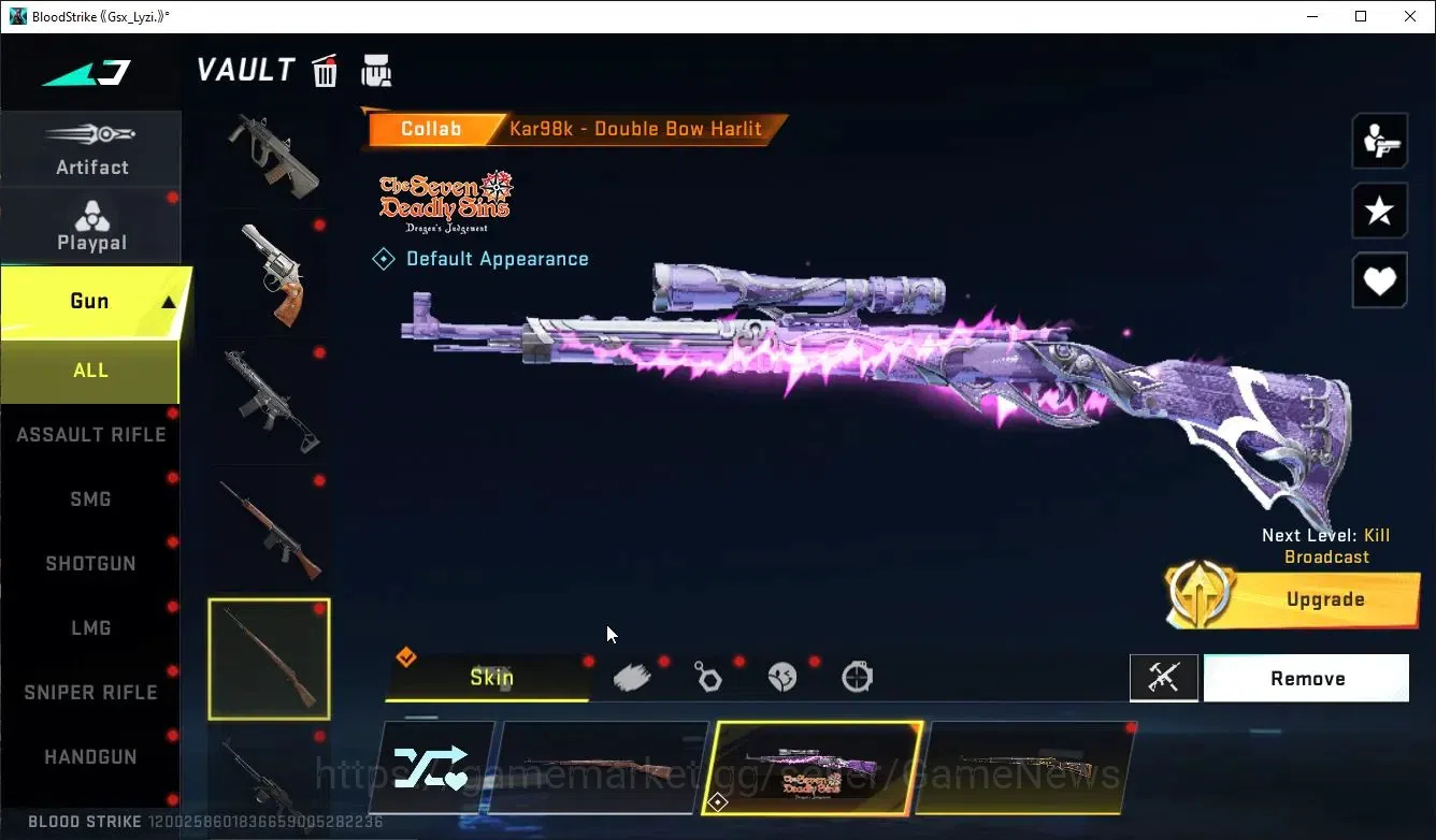 Blood Strike Accounts ASIA|Eternal Zero,DeAgle|Collab TR Takemichi,7DS k image 19