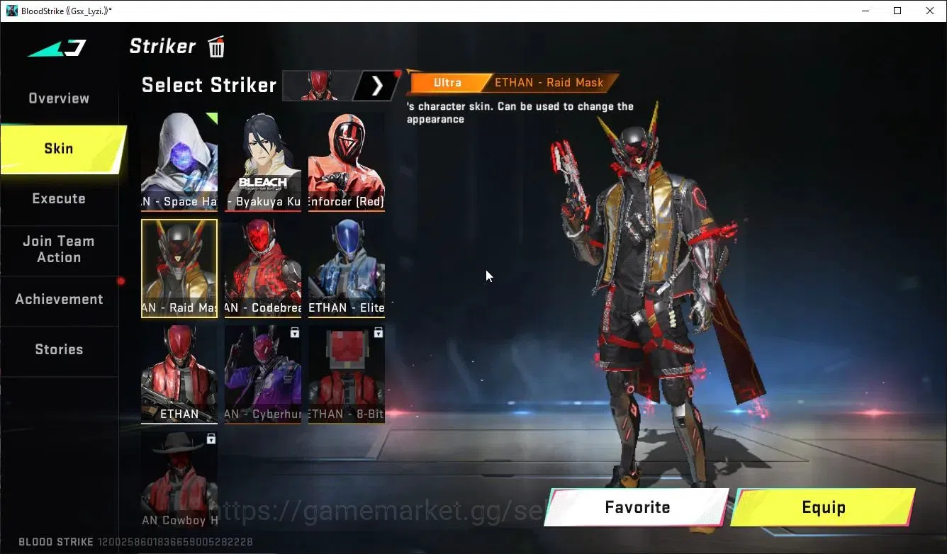Blood Strike Accounts ASIA|Eternal Zero,DeAgle|Collab TR Takemichi,7DS k image 9