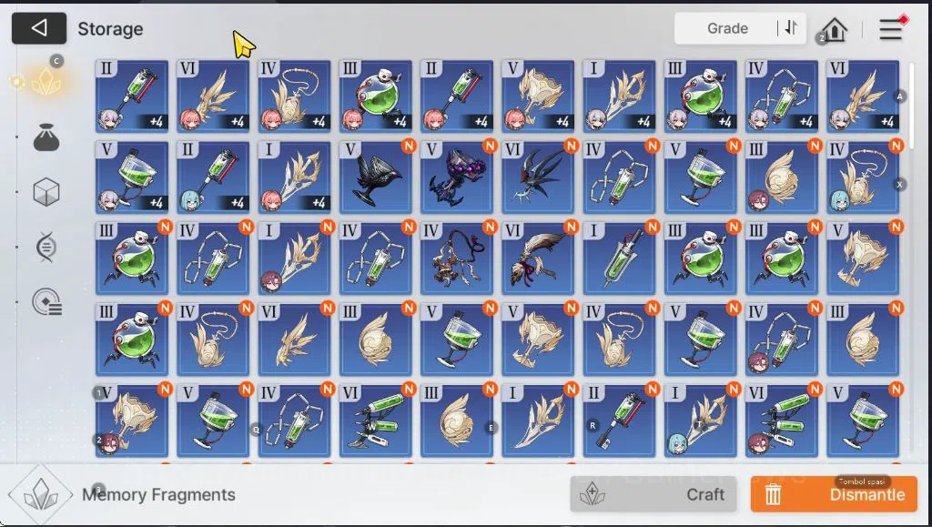 Chaos Zero Nightmare Accounts GLOBAL Lv40|7 SSR(OrleaM1,Mei LinM1, Khalipe,Rin,Renoa,Yuki,Kayron 10