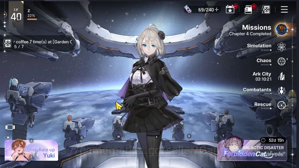 Chaos Zero Nightmare Accounts GLOBAL Lv40|7 SSR(OrleaM1,Mei LinM1, Khalipe,Rin,Renoa,Yuki,Kayron 2