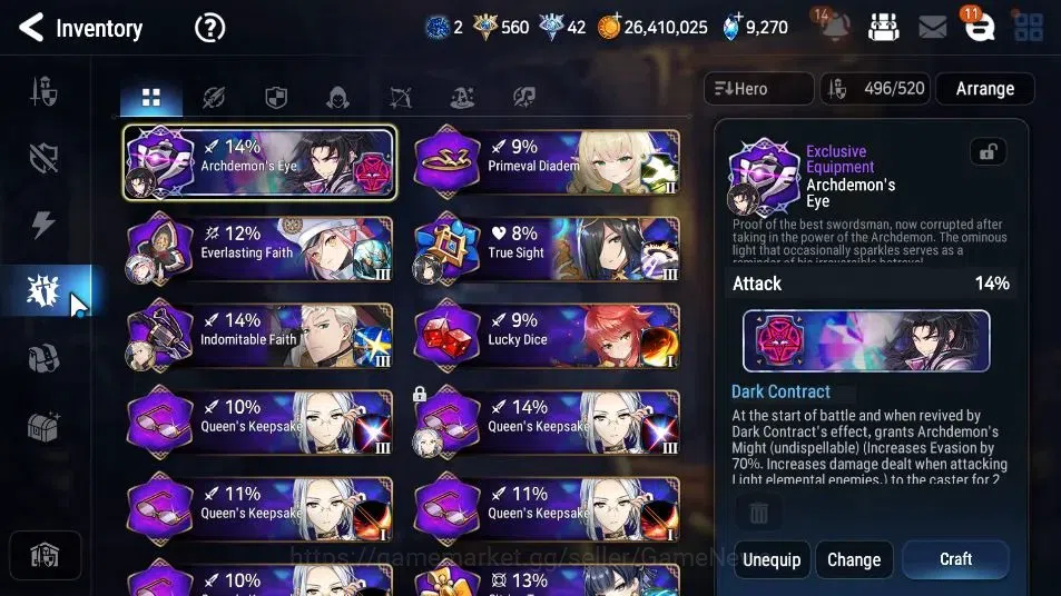 Epic Seven Accounts ASIA Unverif|NewEra|7 ML(Salome,Har setti,DB Senya image 14