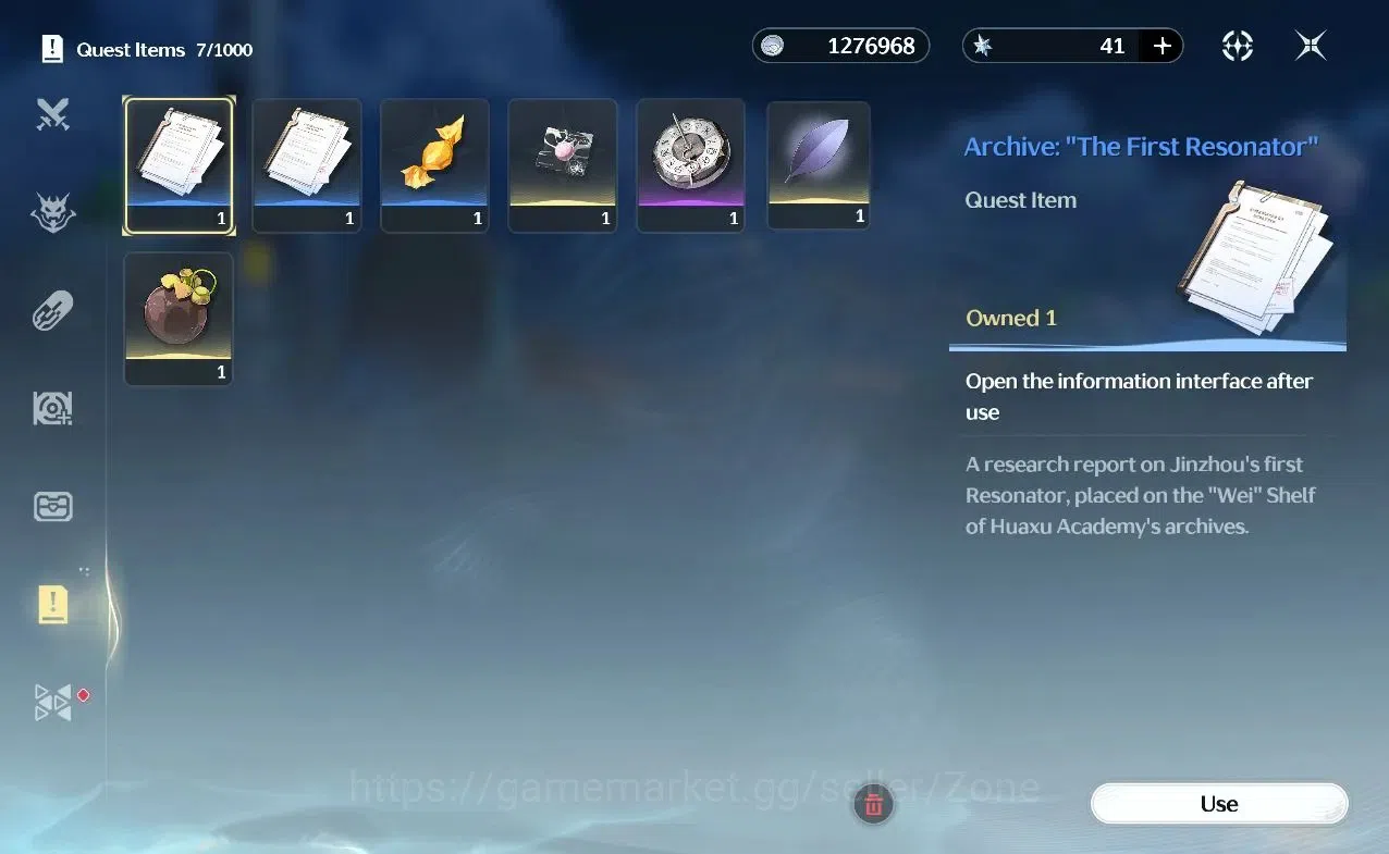 Wuthering Waves Accounts Starter SEA|UL20|SOL3R2|Starter Yangyang:Xuanling+Signature|BD Unset|detail cek SS|TakeMail(WW706Z) 8