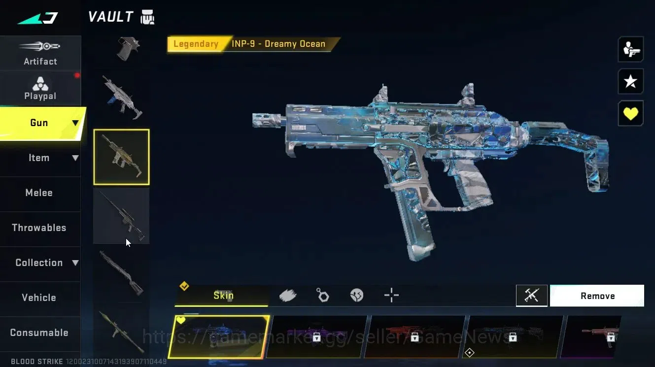Blood Strike Accounts Collab Skin ASIA|ULTRA [RAN, ZERO, M4A1, FAL, SVD] | Collab BLEACH [Ethan-Byakuya, Soul Reaper 11