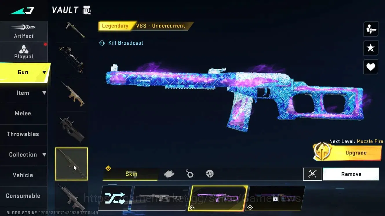 Blood Strike Accounts Collab Skin ASIA|ULTRA [RAN, ZERO, M4A1, FAL, SVD] | Collab BLEACH [Ethan-Byakuya, Soul Reaper 12