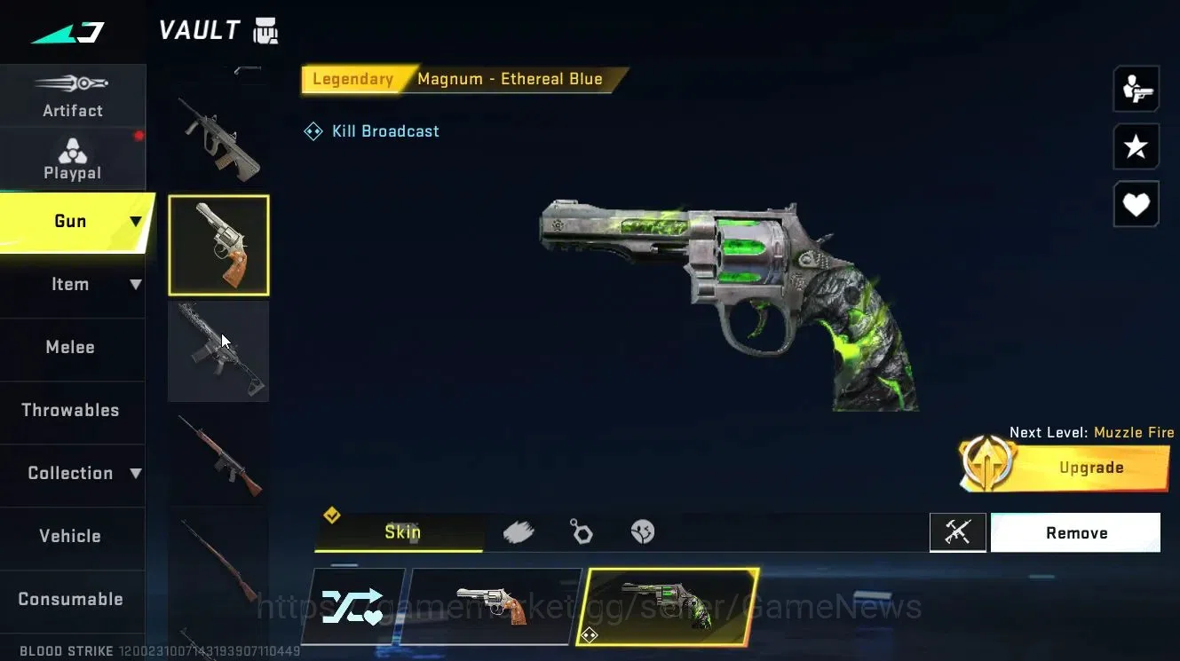 Blood Strike Accounts Collab Skin ASIA|ULTRA [RAN, ZERO, M4A1, FAL, SVD] | Collab BLEACH [Ethan-Byakuya, Soul Reaper 13