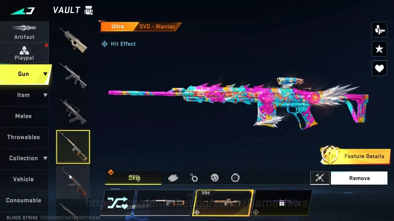 Blood Strike Accounts Collab Skin ASIA|ULTRA [RAN, ZERO, M4A1, FAL, SVD] | Collab BLEACH [Ethan-Byakuya, Soul Reaper 16