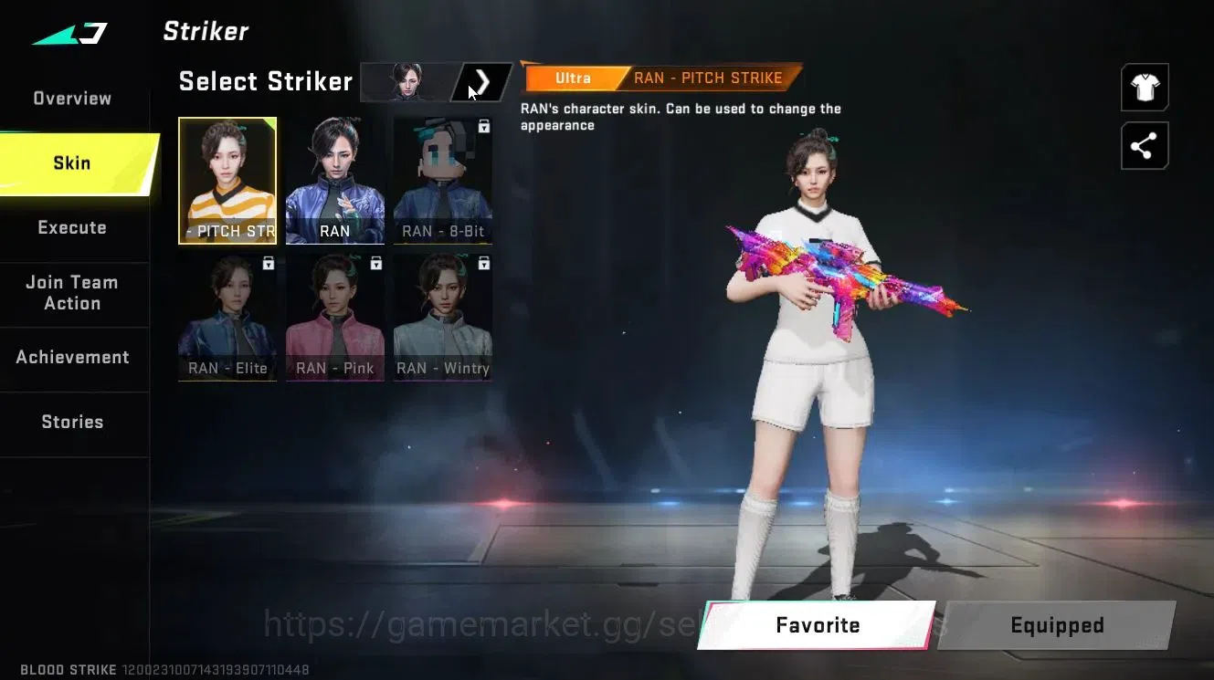 Blood Strike Accounts Collab Skin ASIA|ULTRA [RAN, ZERO, M4A1, FAL, SVD] | Collab BLEACH [Ethan-Byakuya, Soul Reaper 4