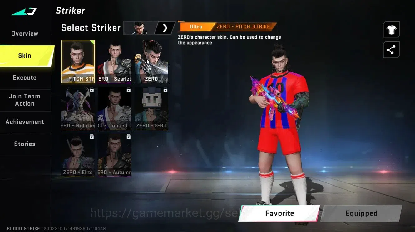 Blood Strike Accounts Collab Skin ASIA|ULTRA [RAN, ZERO, M4A1, FAL, SVD] | Collab BLEACH [Ethan-Byakuya, Soul Reaper 5