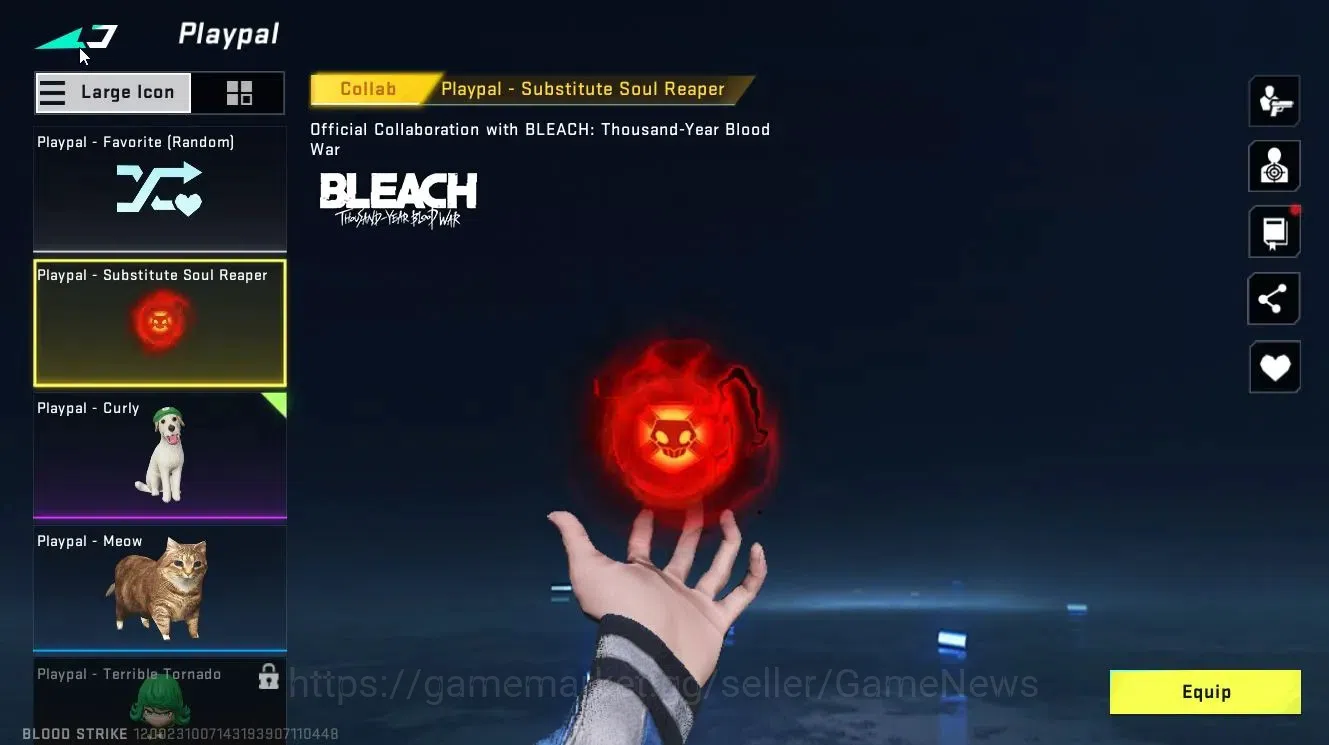 Blood Strike Accounts Collab Skin ASIA|ULTRA [RAN, ZERO, M4A1, FAL, SVD] | Collab BLEACH [Ethan-Byakuya, Soul Reaper 6