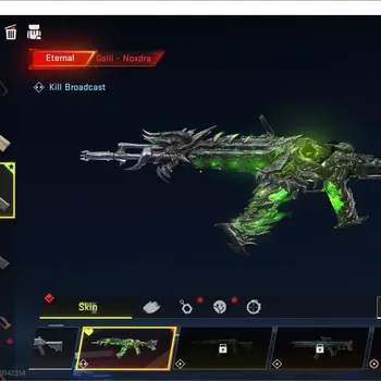 Blood Strike Accounts Starter ASIA|STARTER|1 ETERNAL: Galil-Noxdra (Kill Broadcast)|1 ULTRA GUN|3 LEGENDARY