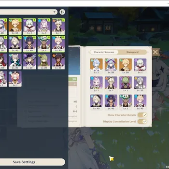 Genshin Impact Accounts Mid Game Asia|AR 38|1 Limited (Odette) + 1 Standard Mizuki|All Unset|Reuni ON|Male MC|Take