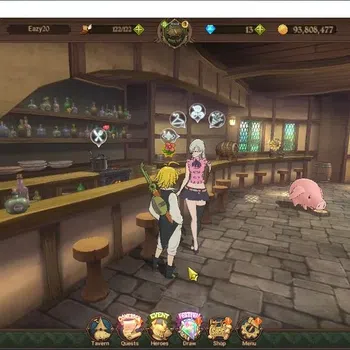 The Seven Deadly Sins: Grand Cross Endgame Global|439K CC|1 LR+6 UR|Elizabeth,Nemesis Melioda image 1