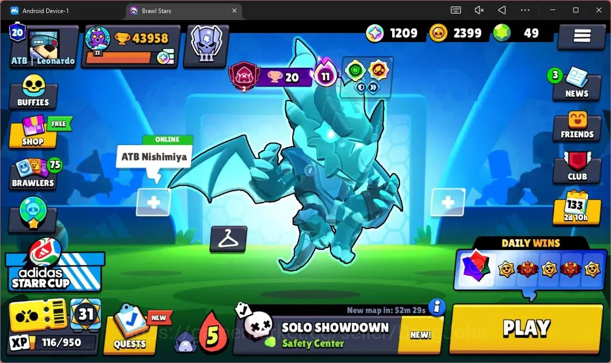 Brawl Stars Accounts Global |43958 Trophy|103 Brawler|20 Max Hypercharg image 1
