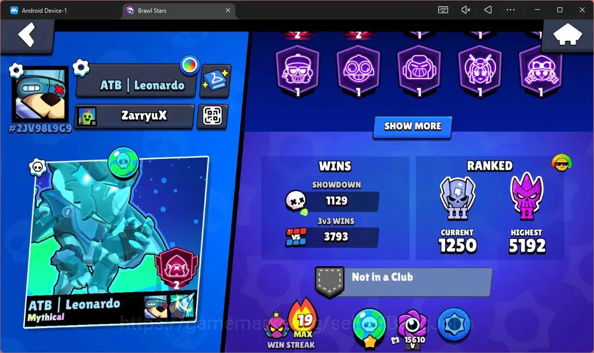 Brawl Stars Accounts Global |43958 Trophy|103 Brawler|20 Max Hypercharg image 3