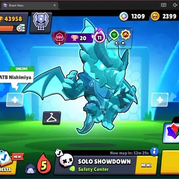 Brawl Stars Accounts Global |43958 Trophy|103 Brawler|20 Max Hypercharg image 1