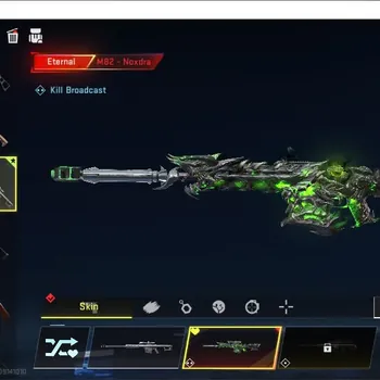 Blood Strike Accounts Collab Skin Asia|Eternal M82 Noxdra Lv2|Ultra M700 Copperhead Lv4,Galil Knight|Legend AR97 Abyss,HK416