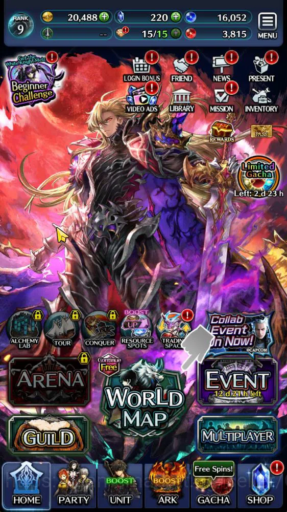 Last Cloudia Accounts Low-End Global|Starter Rank 9| Ascended Roland,Spirit Maiden Sera,Goddess Lilaha,Etc |1 UR +6 SSR