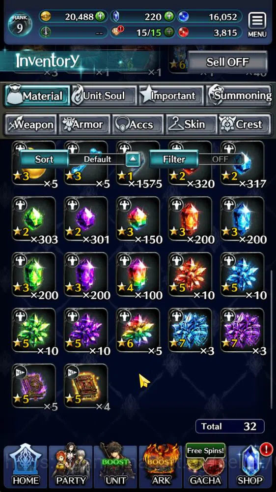 Last Cloudia Accounts Low-End Global|Starter Rank 9| Ascended Roland,Spirit Maiden Sera,Goddess Lilaha,Etc |1 UR +6 SSR 10