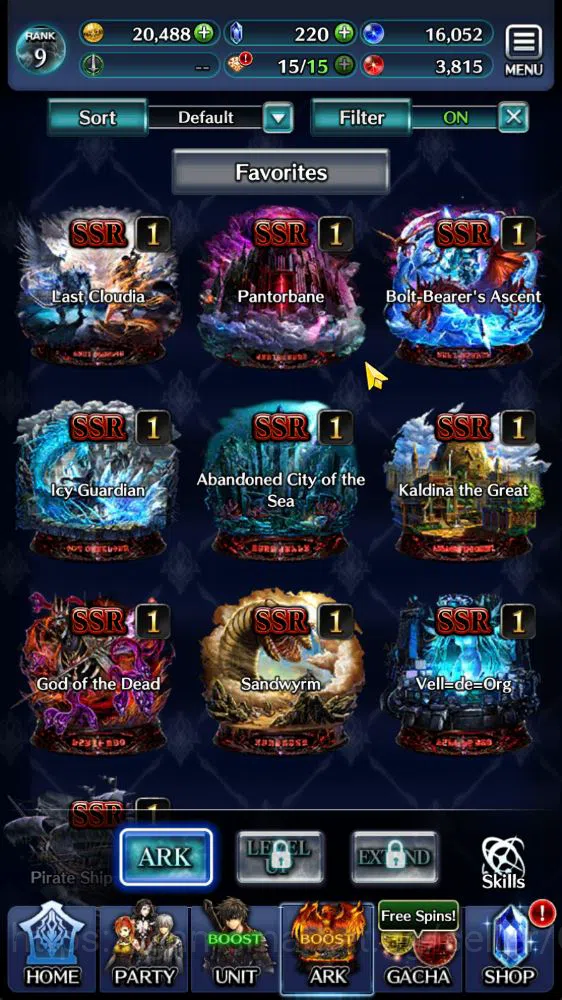 Last Cloudia Accounts Low-End Global|Starter Rank 9| Ascended Roland,Spirit Maiden Sera,Goddess Lilaha,Etc |1 UR +6 SSR 4