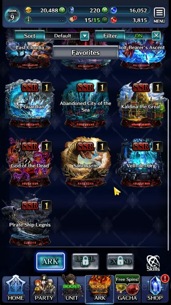 Last Cloudia Accounts Low-End Global|Starter Rank 9| Ascended Roland,Spirit Maiden Sera,Goddess Lilaha,Etc |1 UR +6 SSR 5