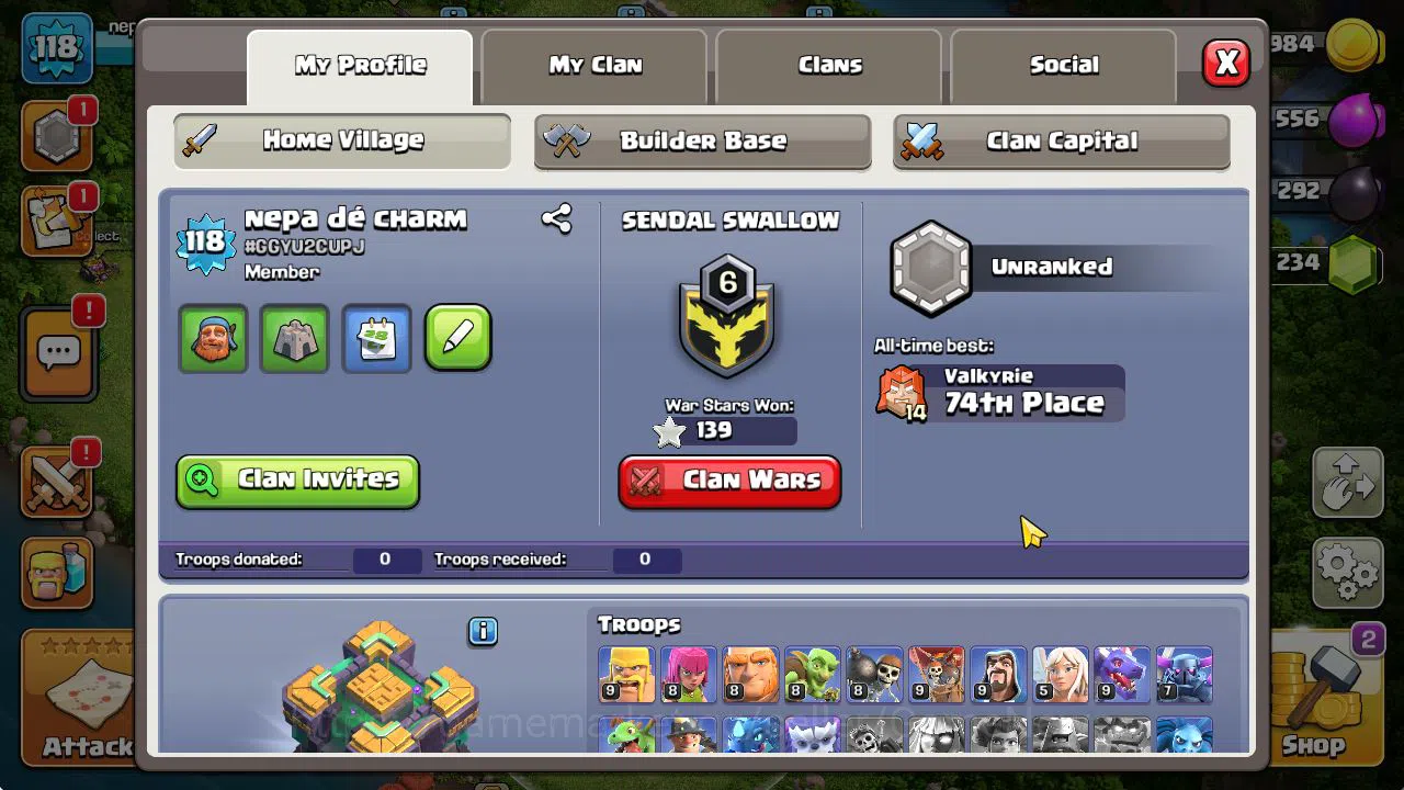 Clash of Clans Accounts TH 14 - BH 7|Limited Skin|LV 118|HH 8|BK 50,AQ 53, image 3