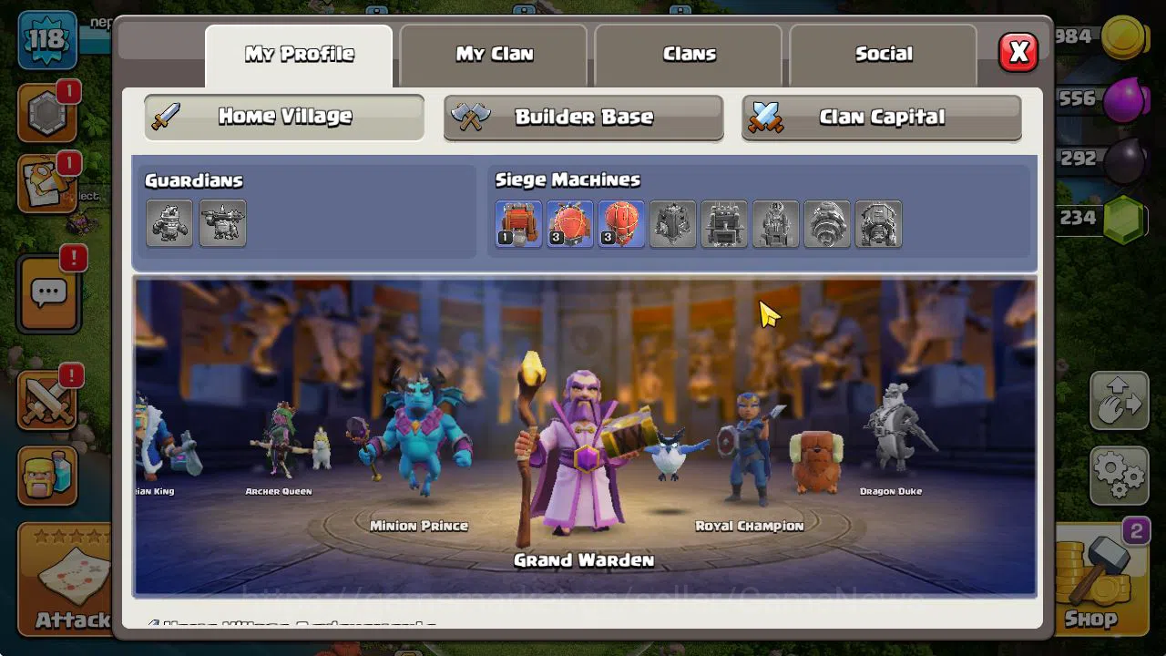 Clash of Clans Accounts TH 14 - BH 7|Limited Skin|LV 118|HH 8|BK 50,AQ 53, image 5
