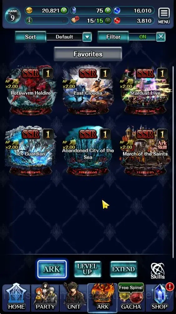 Last Cloudia Accounts GLOBAL|Rank 9|Collab Brave Frontier (Goddess Tilit image 2