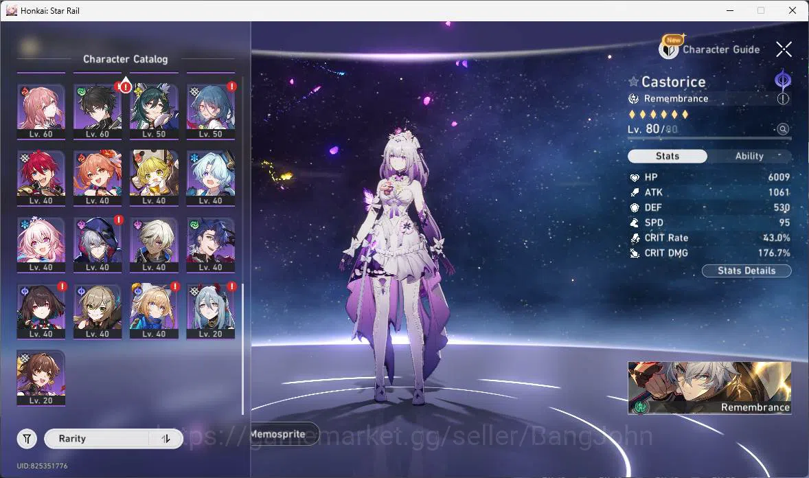 Honkai Star Rail Accounts ASIA|TL70|20 limit|LCsign(Firefly,Acheron,Mydei,Ji image 11