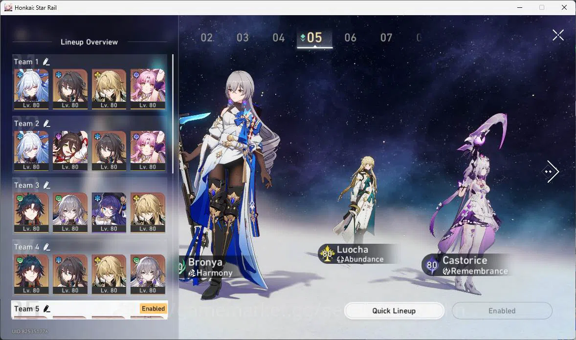 Honkai Star Rail Accounts ASIA|TL70|20 limit|LCsign(Firefly,Acheron,Mydei,Ji image 16