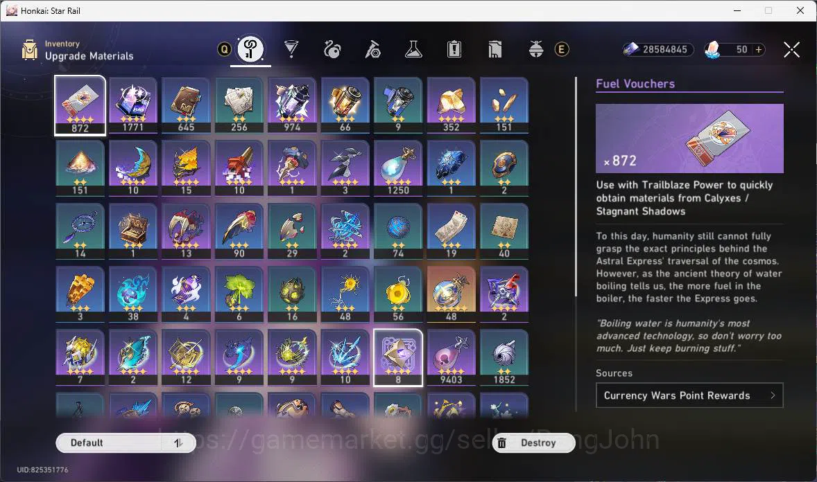 Honkai Star Rail Accounts ASIA|TL70|20 limit|LCsign(Firefly,Acheron,Mydei,Ji image 4