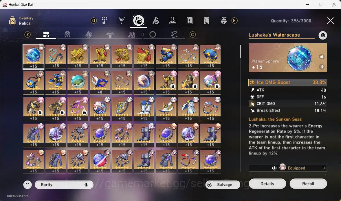 Honkai Star Rail Accounts ASIA|TL70|20 limit|LCsign(Firefly,Acheron,Mydei,Ji image 6