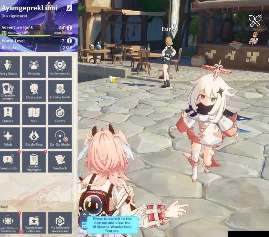 Genshin Impact Accounts Mid Game ASIA |AR 54|2 Limited+2(*5Weapon)|linnea+Sign,Flins|Mc Male|FS 28|Low Explore 2