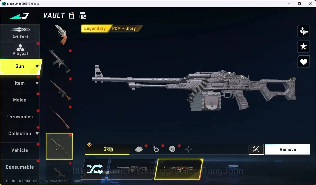 Blood Strike Accounts ASIA |Eternal: Desert Eagle-Scorpius |3 Collab Gun image 10