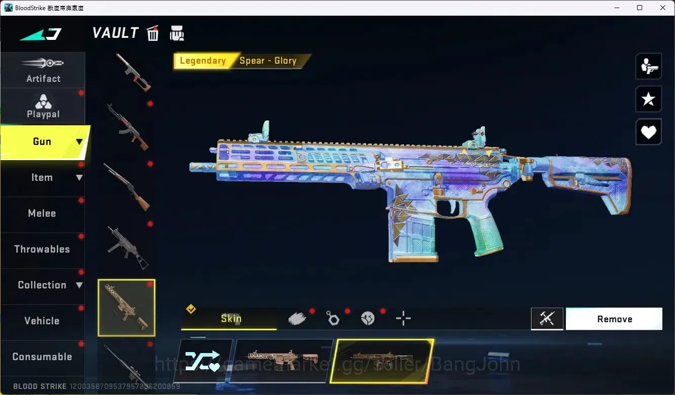 Blood Strike Accounts ASIA |Eternal: Desert Eagle-Scorpius |3 Collab Gun image 13