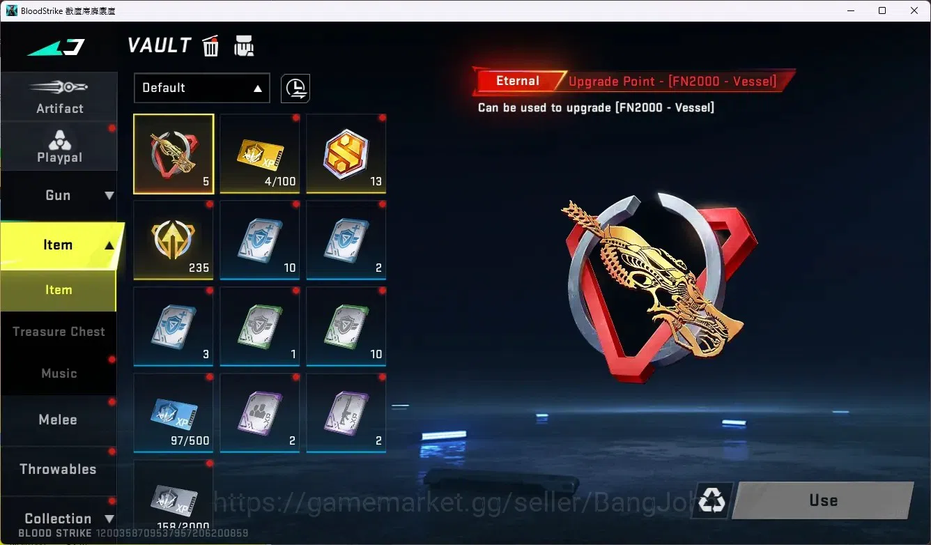 Blood Strike Accounts ASIA |Eternal: Desert Eagle-Scorpius |3 Collab Gun image 15