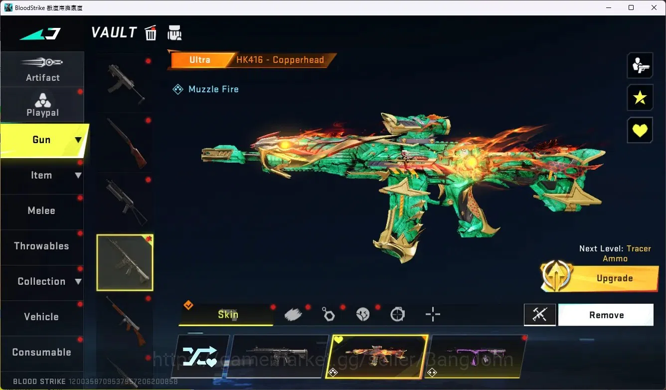 Blood Strike Accounts ASIA |Eternal: Desert Eagle-Scorpius |3 Collab Gun image 6