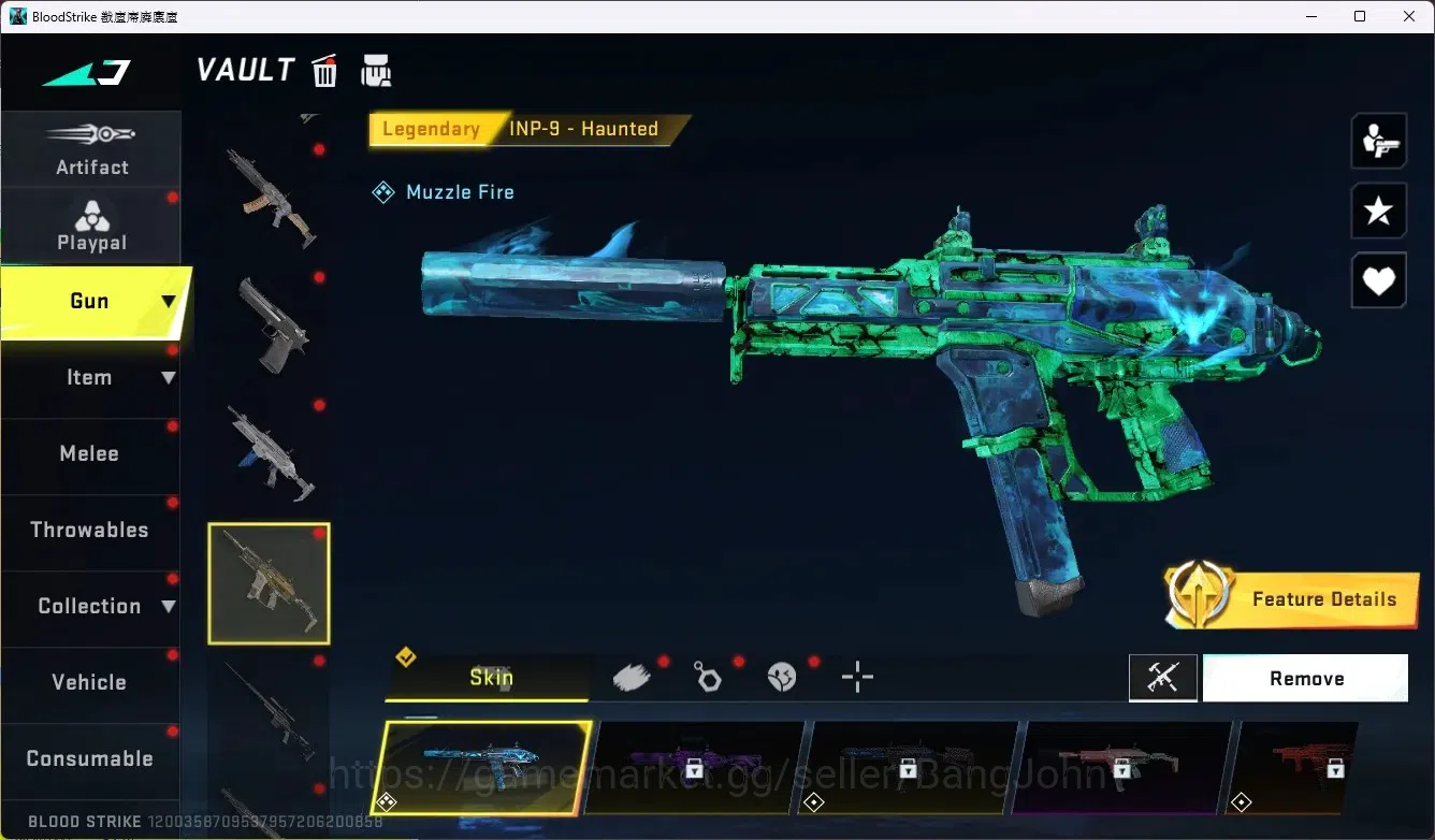 Blood Strike Accounts ASIA |Eternal: Desert Eagle-Scorpius |3 Collab Gun image 9